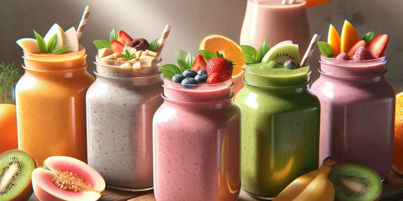 5 полезни смутита за закуска