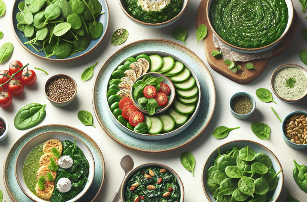 Шест вкусни рецепти със спанак за здравословно хранене