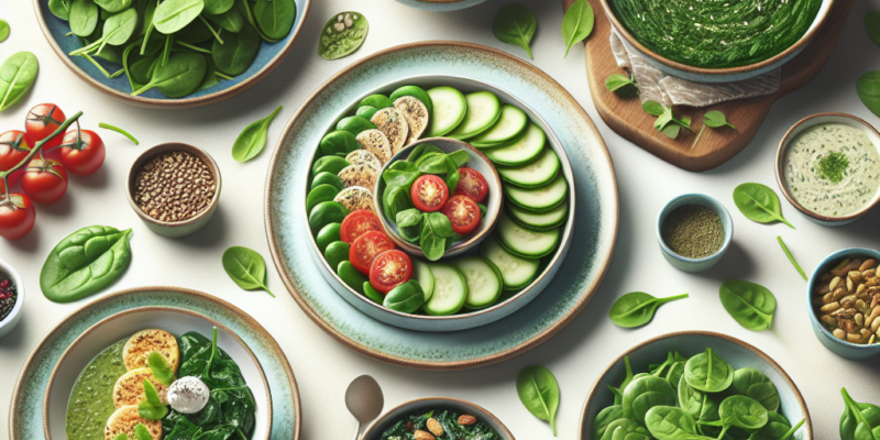 Шест вкусни рецепти със спанак за здравословно хранене